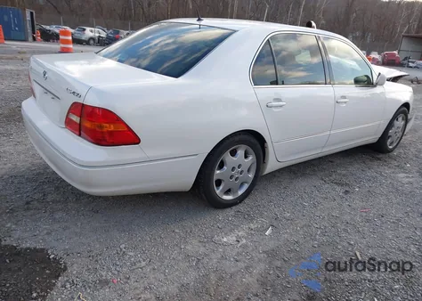 2003 Lexus Ls 430 z USA, uszkodzony, nr VIN JTHBN30F930112105